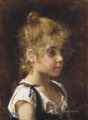 Retrato de una joven retrato de niña Alexei Harlamov